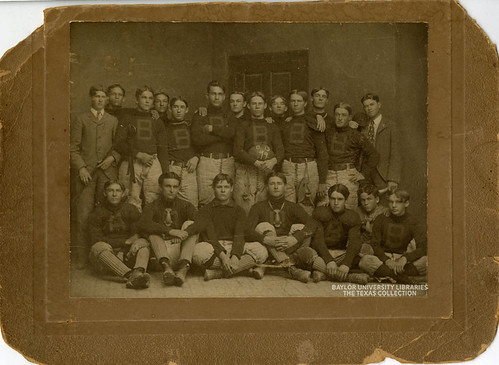 1899 Baylor football team--the first!