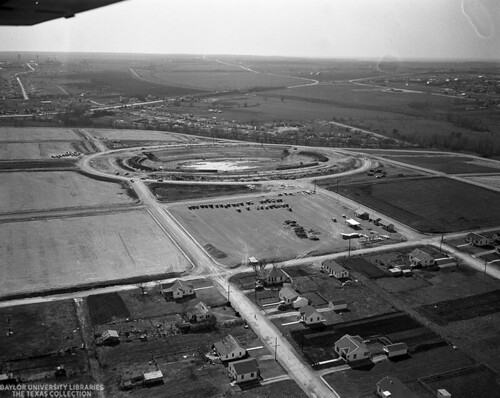 Baylor (Floyd Casey) Stadium Construction Aerial (3), circa 1949