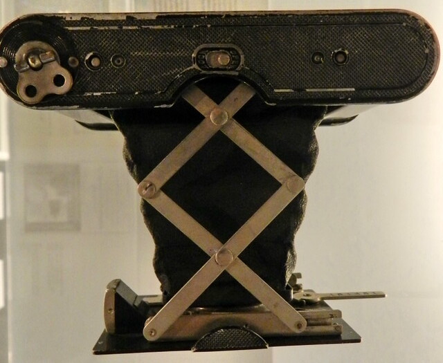 cámara fotográfica de fuelle museo Aleman Munich Alemania 53