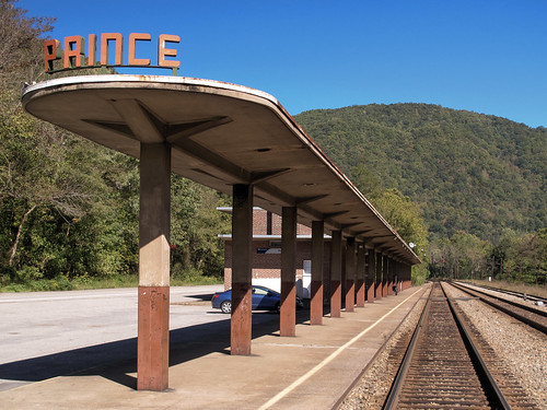 prince railwaystation westvirginia trainstation co chesapeakeohio chesapeakeohiorailway corailway
