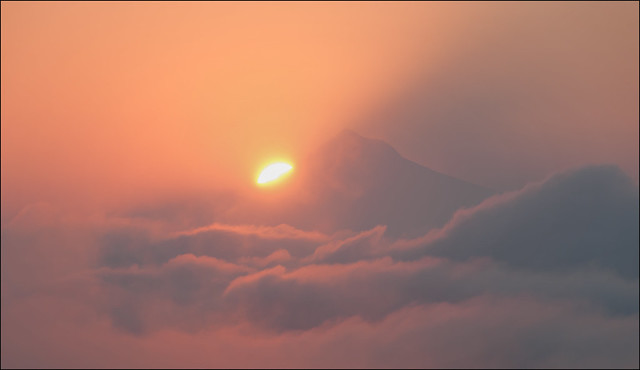 Mt Hood Celestial Sunrise