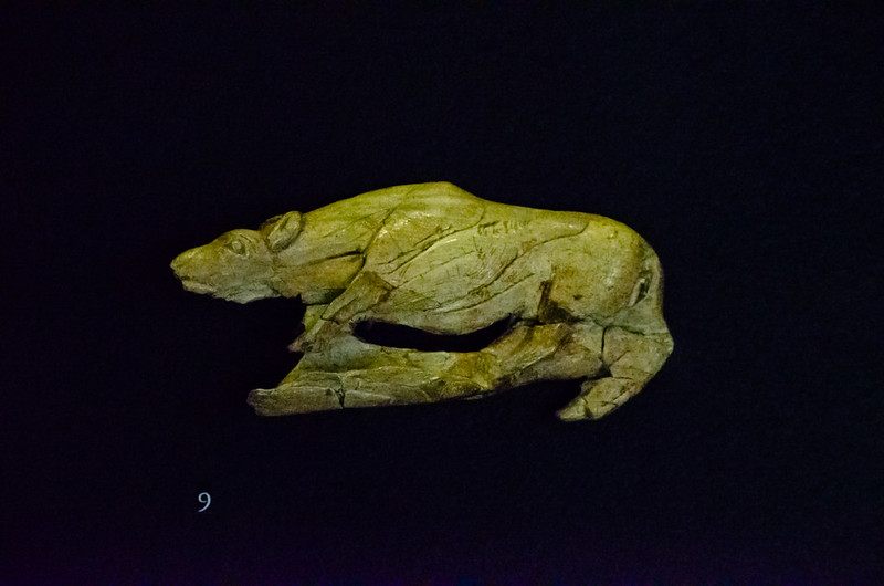 Bear carving
