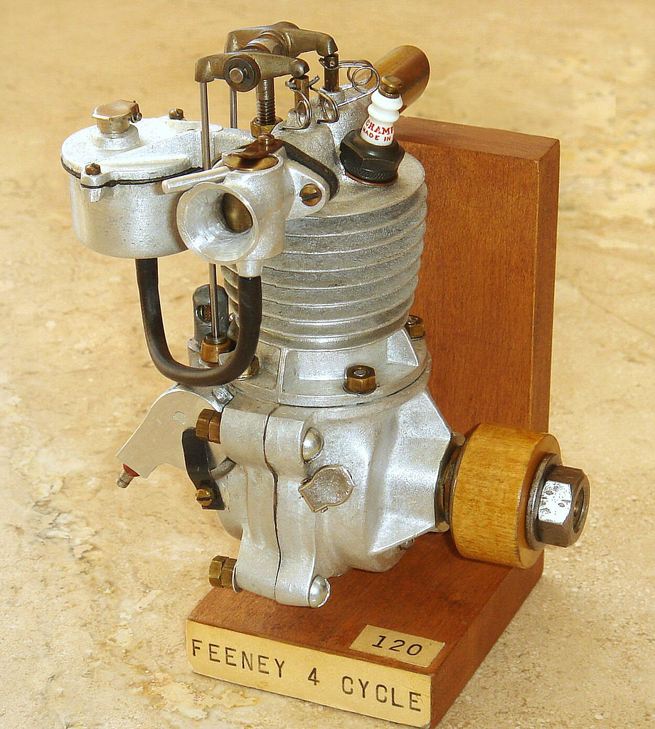 Feeney Original 20cc Model Airplane Engine, Chicago IL, circa 1940