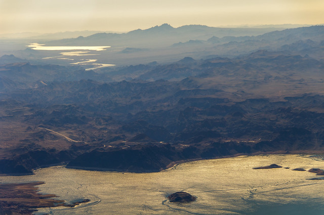 Lake Mead from air