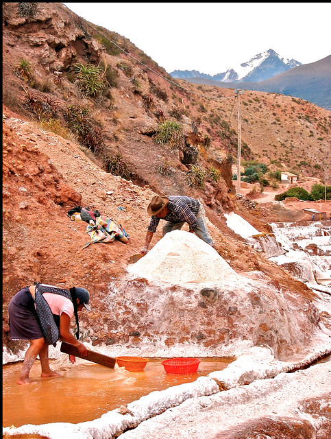 Salty peruvian labour