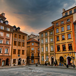 Warsaw: the old town market square