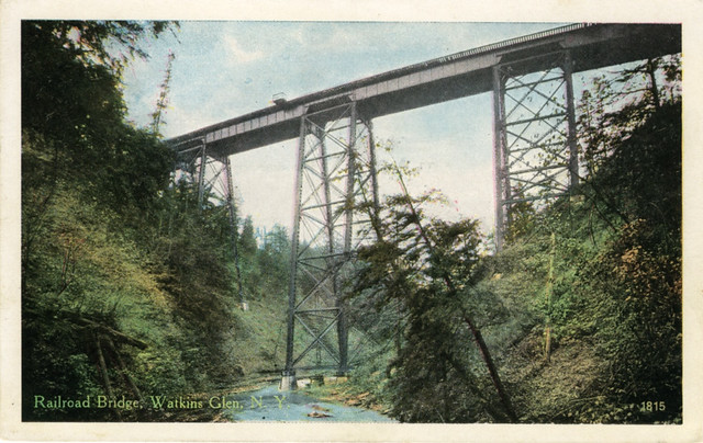 Railroad Bridge - Watkins Glen - New York