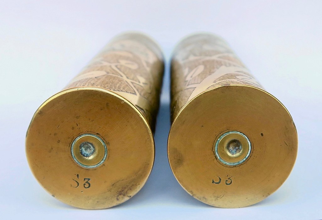 markings on flare gun shell cases, markings ' S3 ' on St. E…