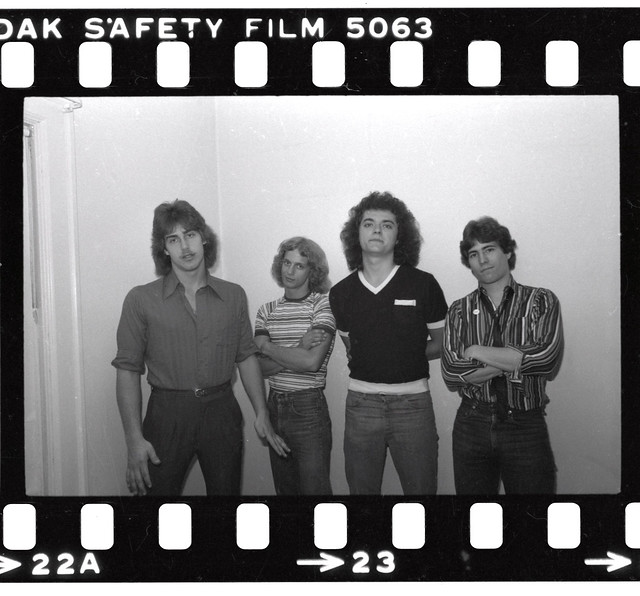 Vintage Photo from Negative : The Ones circa 1979