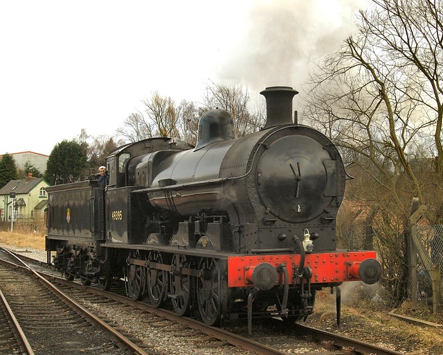 49395 after taking on water at Heywood