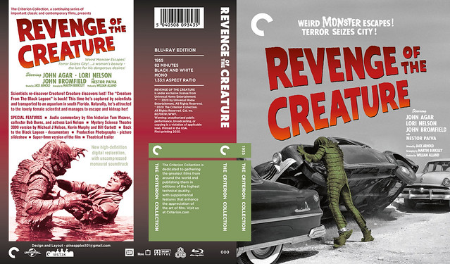 Revenge of the Creature Fake Criterion Collection DVD Cover