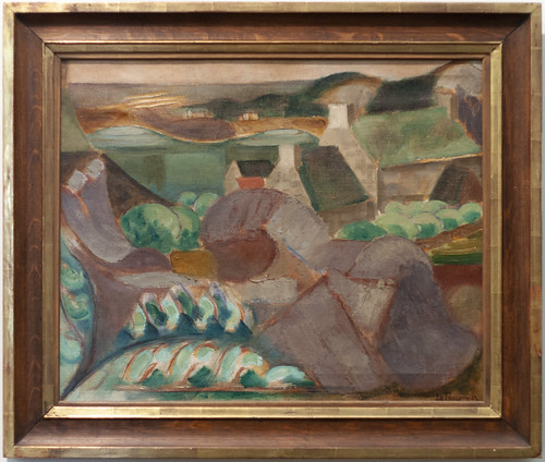 LE FAUCONNIER Henri 1913 Maisons dans les rochers à Ploumanac'h | by PoissArt