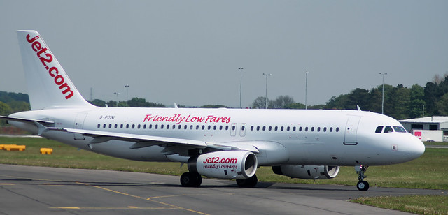 Airbus A320: 2791 G-POWI A320-233 Jet2 Newcastle Airport