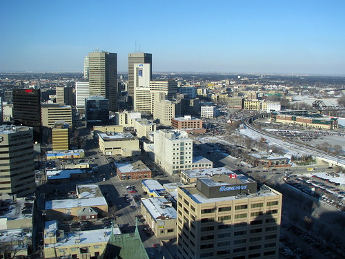 View from the Revolving Restaurant, Winnipeg (441380) | by Bob Linsdell