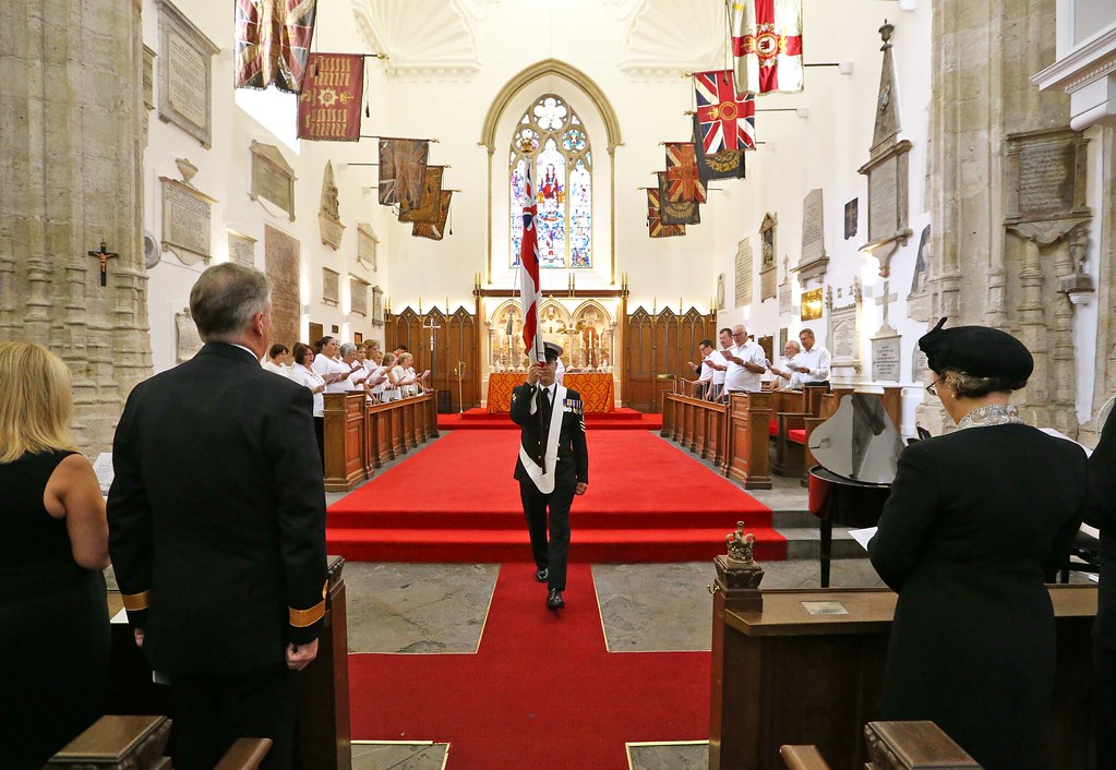 The Anniversary of The Battle Of Trafalgar, An act of remembrance held within The Trafalgar Cemetery Gibraltar, Sunday 18th October 2015. Conmemoración en Gibraltar del 210º Aniversario de la Batalla de Trafalgar