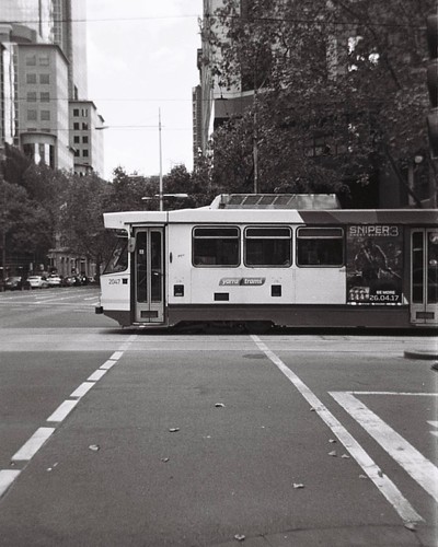 Public Access  - Sometimes even the cheapest camera can produce decent result.  - This Melbourne Tram was taken by @gary7wong with a single use camera that is only $18 camera (contains 27 shots of black and white Hp5 film by @ilfordphoto). See bio link fo | by FilmNeverDie.com
