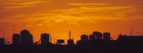 city sunset red arizona sky urban orange skyline clouds wide perspective 8 panoramic system f56 society 24×65 manmadeshit