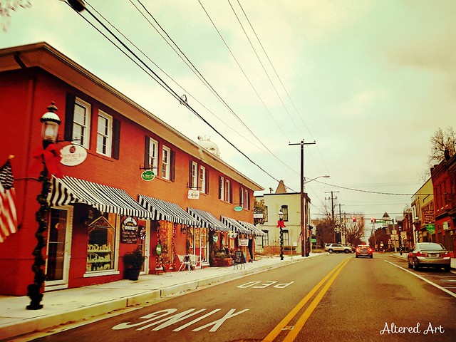 downtown Snow Hill, Maryland