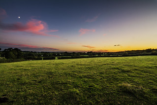 Sunset over Surrey