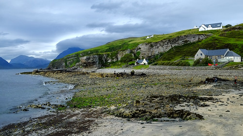 scozia scotland sea seascape isleofskye skye clouds beach elgol fav25