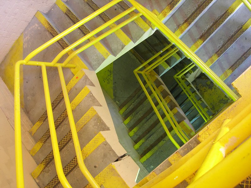 Parkade stairwell