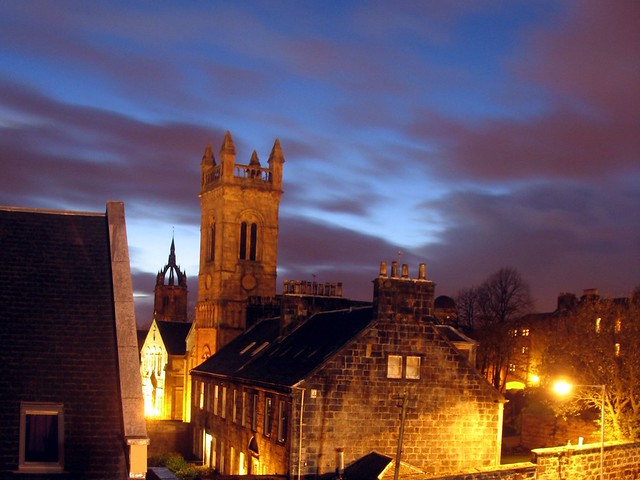orr square church at night