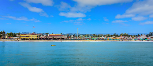 ocean california park santa ca santacruz beach sc amusement pier us view unitedstates pacific panoramic cal cruz boardwalk