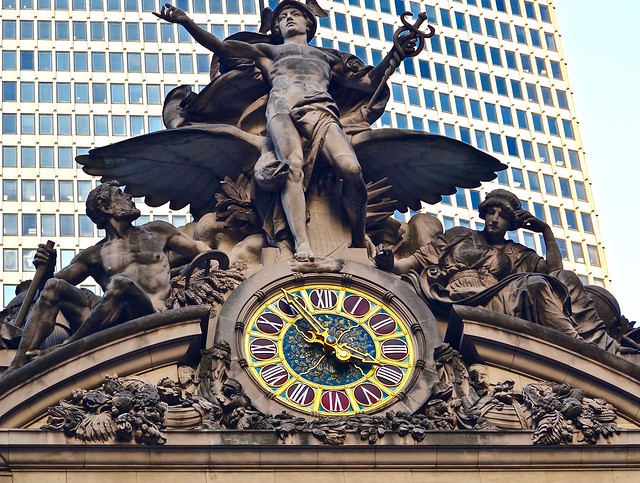 Famous Grand Central Terminal Clock, New York City.