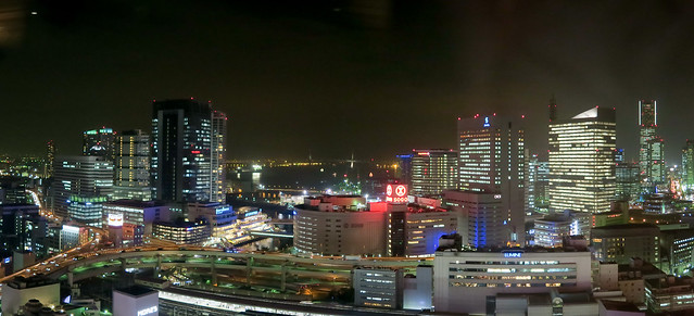 Downtown Yokohama from Yokohama Bay Sheraton