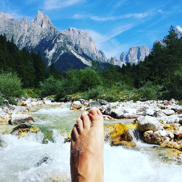 encore  #barefoot #Primiero #trentino #valcanali #mountains #creek