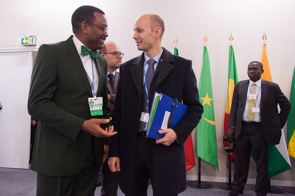 AfDB Presiden at Africa Summit COP 21.