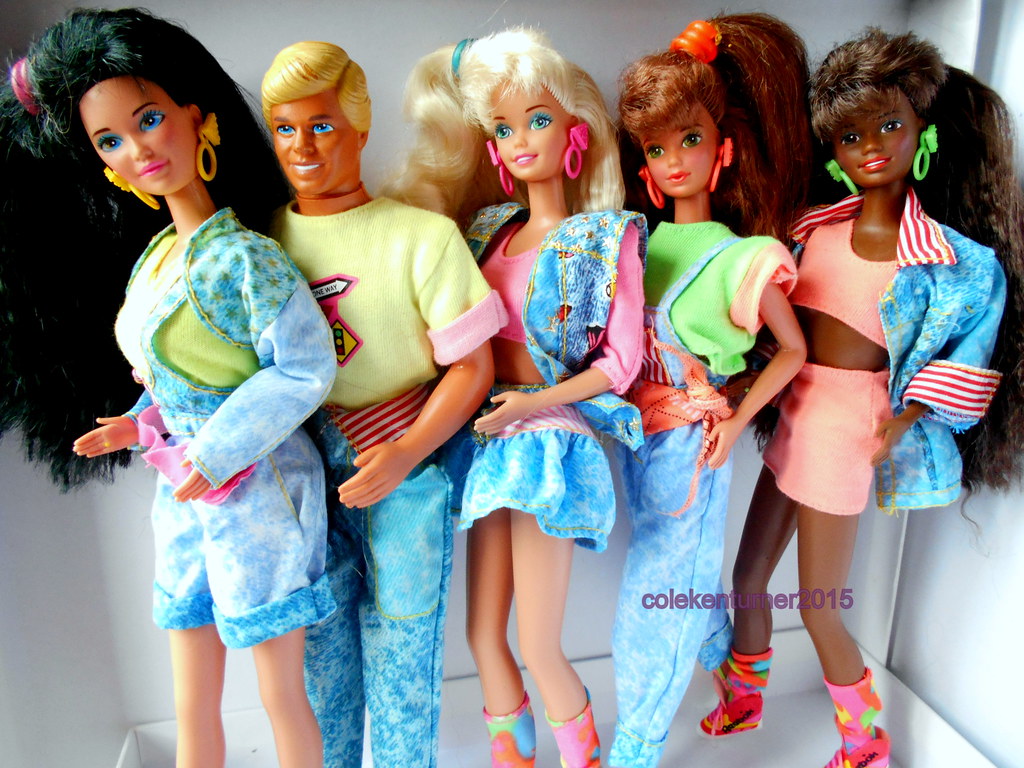 All American Barbie Ken Teresa Kira all american barbie. 