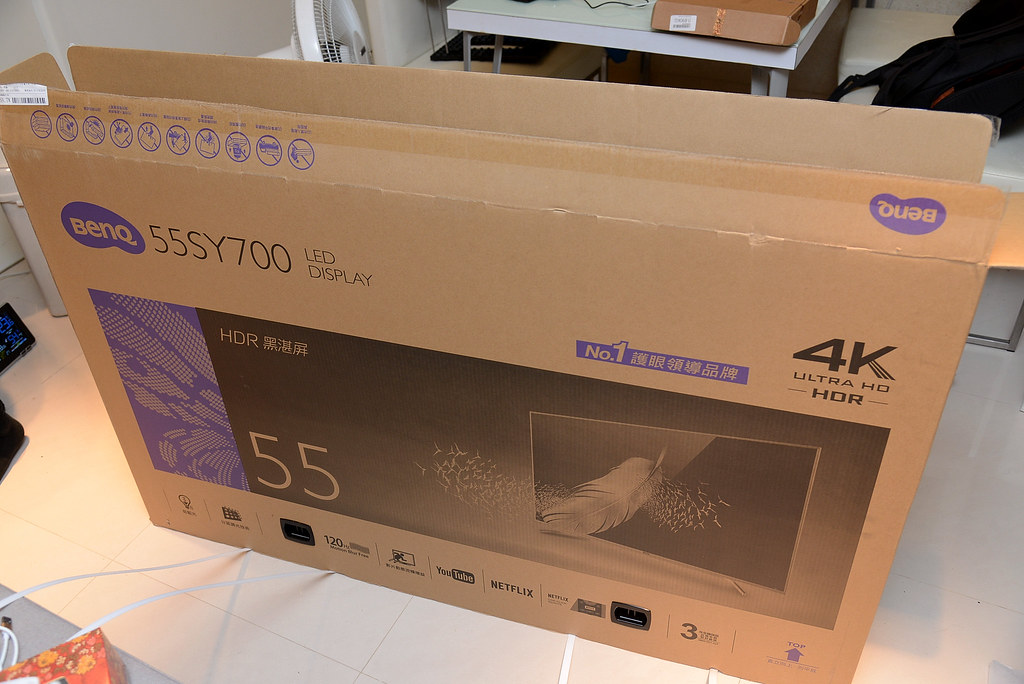 BenQ 55吋4K電視 55SY700