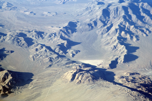 Aerial view of the Lenwood Fault, San Bernardino County, California—II