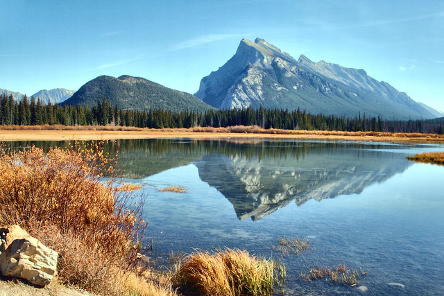 Vermillion Lakes, Mount Rundle, Banff, Alberta - IMG_6957