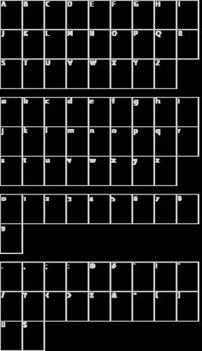 Free font Turntable Aux preview | by freefontsprodotcom