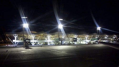 cabin en cabina a320 lan airline el loa international airport calama atacama desert chile night nocturna vista view 2016
