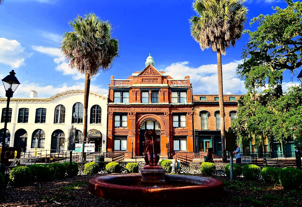 Savannah Cotton Exchange - Freemason's  Hall - Savannah GA