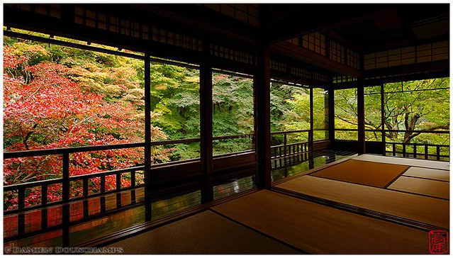 Early autumn in Ruriko-in temple, Kyoto