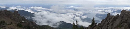 panorama lake clouds washington hiking olympicpeninsula nationalforest lanscape 812 lakecushman mtellinor olympicnationalforest mountellinor mtellinortrail812 mountellinortrail812