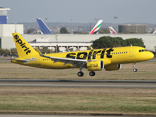 Spirit Airlines. Airbus A320 NEO.