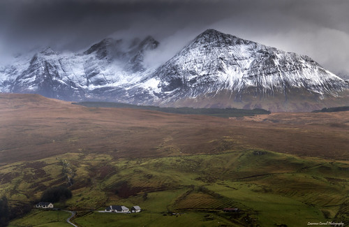 landscape skye scotland scenery cuillins mountains outdoors nature isleofskye winter snow nikond5