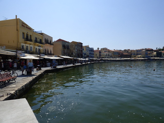 Chania Greece old port Crete P1000682