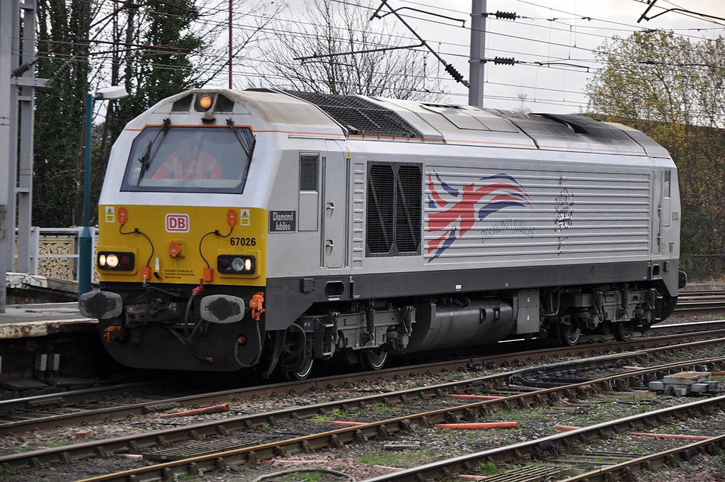 DB Schenker | 67026 'Diamond Jubilee' | 1E06 | Carlisle | Flickr