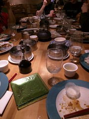 What remains of our #Ubuntu dim sum lunch :d