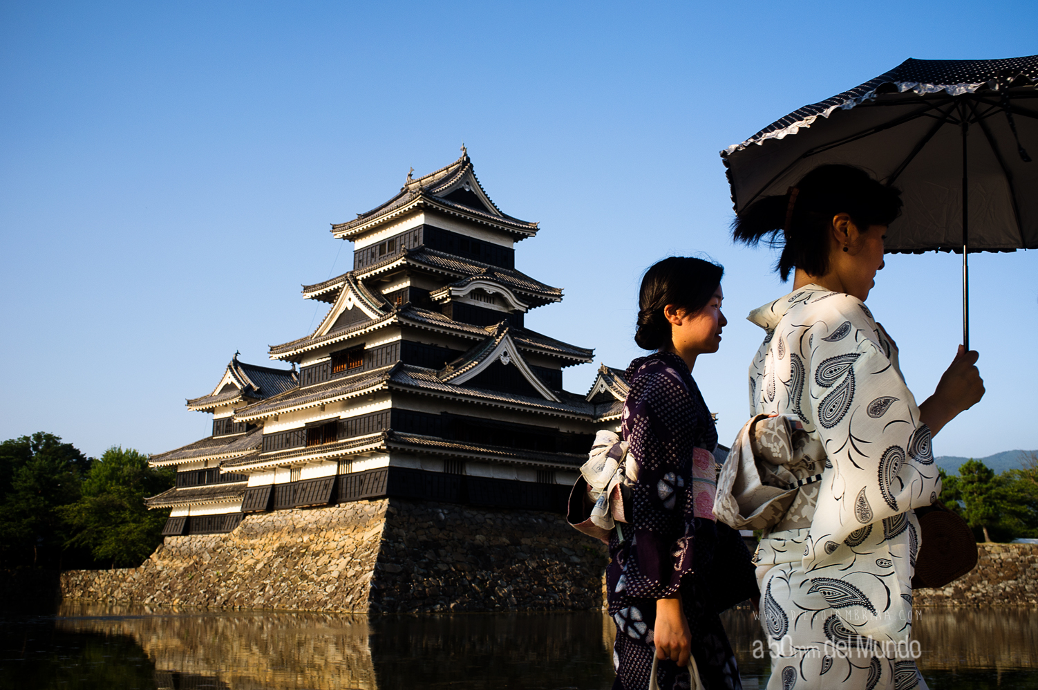 A traveler from Japan