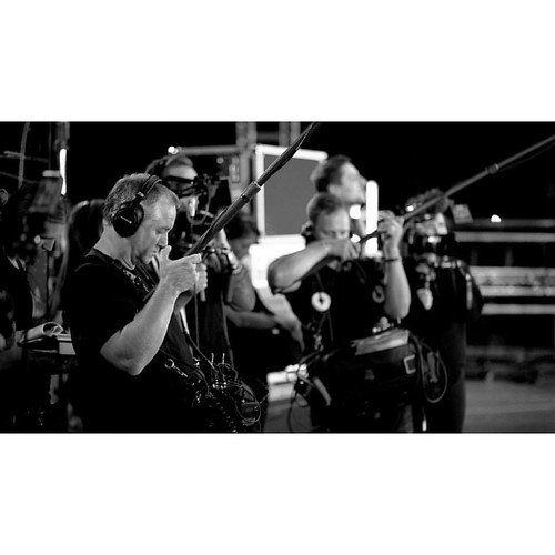 Got sound? #blackandwhite #sound #tv #production #boom #sounddevices #itsaboomoff #mic | by JakeCoffey