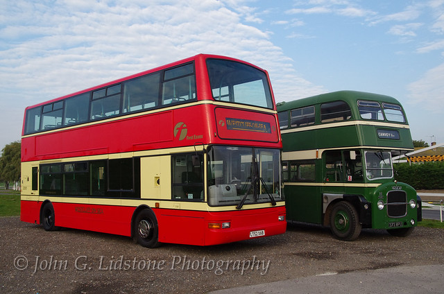 First Hadleigh TransBus Trident / President 33191, LT52 XAB in Westcliff-on-Sea livery making its last scheduled rally appearance