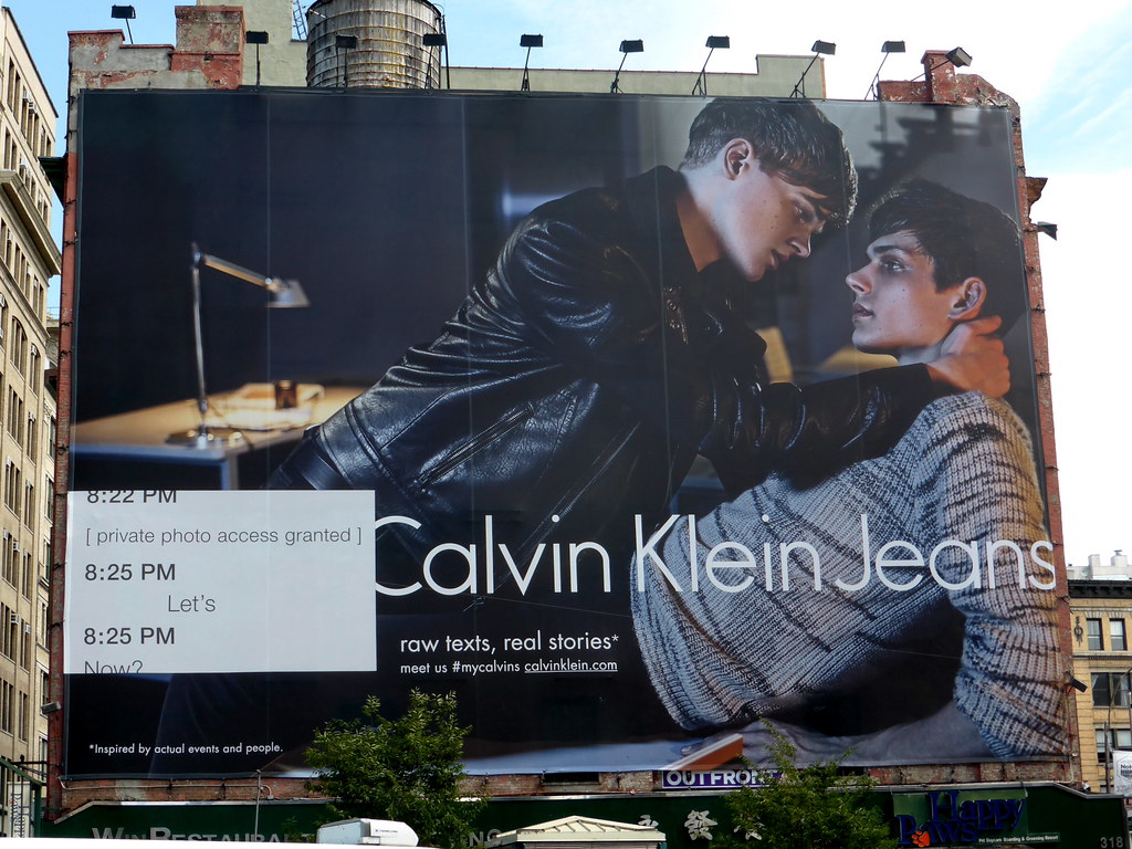 Calvin Klein Billboard - Houston Street - New York City | Flickr