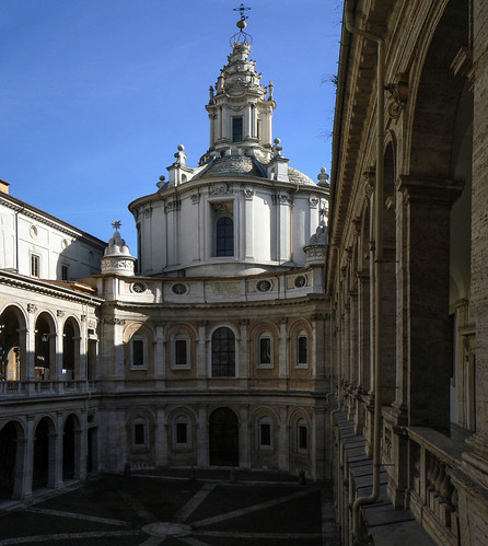 Sapienza | La chiesa e il cortile di Sant'Ivo alla Sapienza,… | Flickr